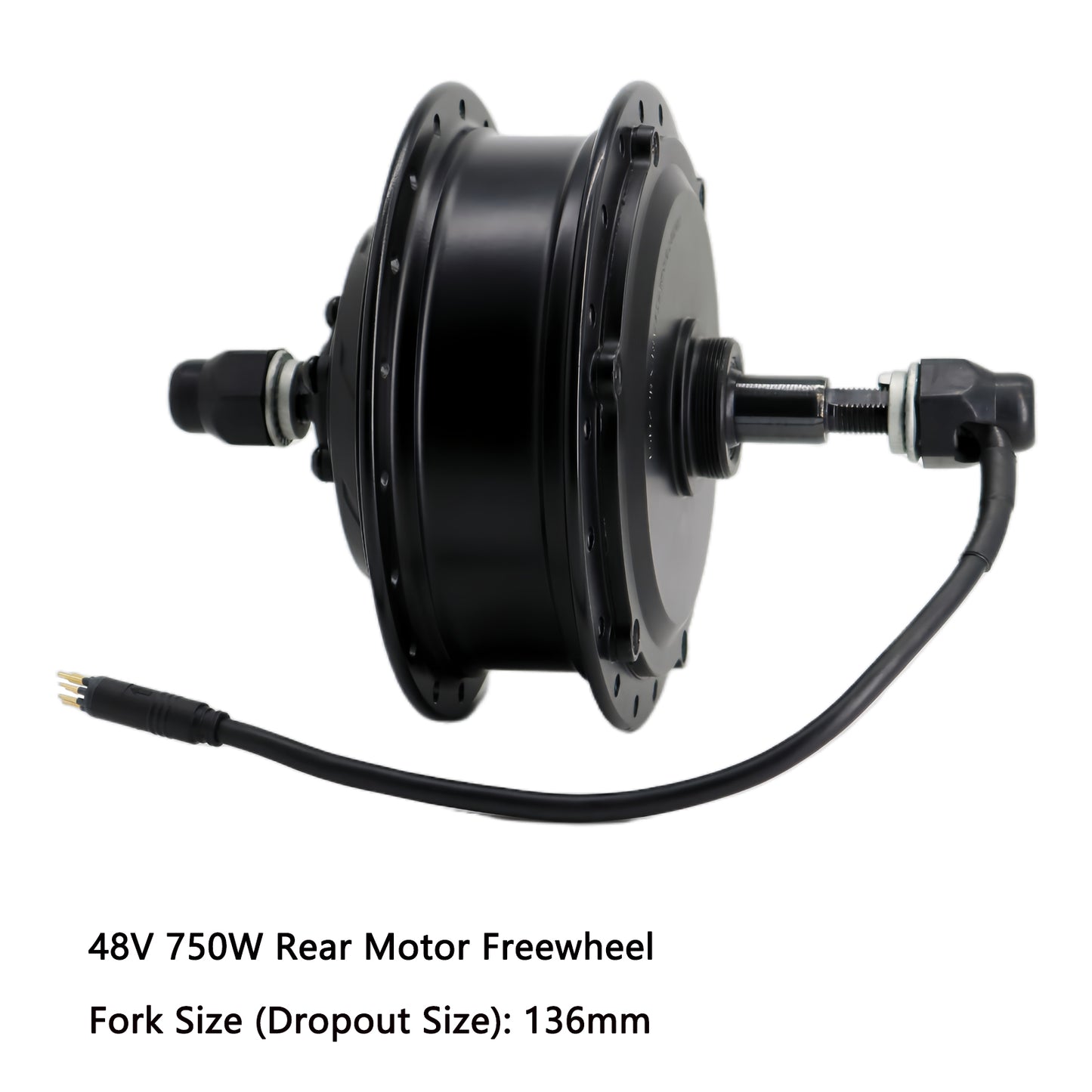 48V 750W Front/Rear Gear Hub Motor