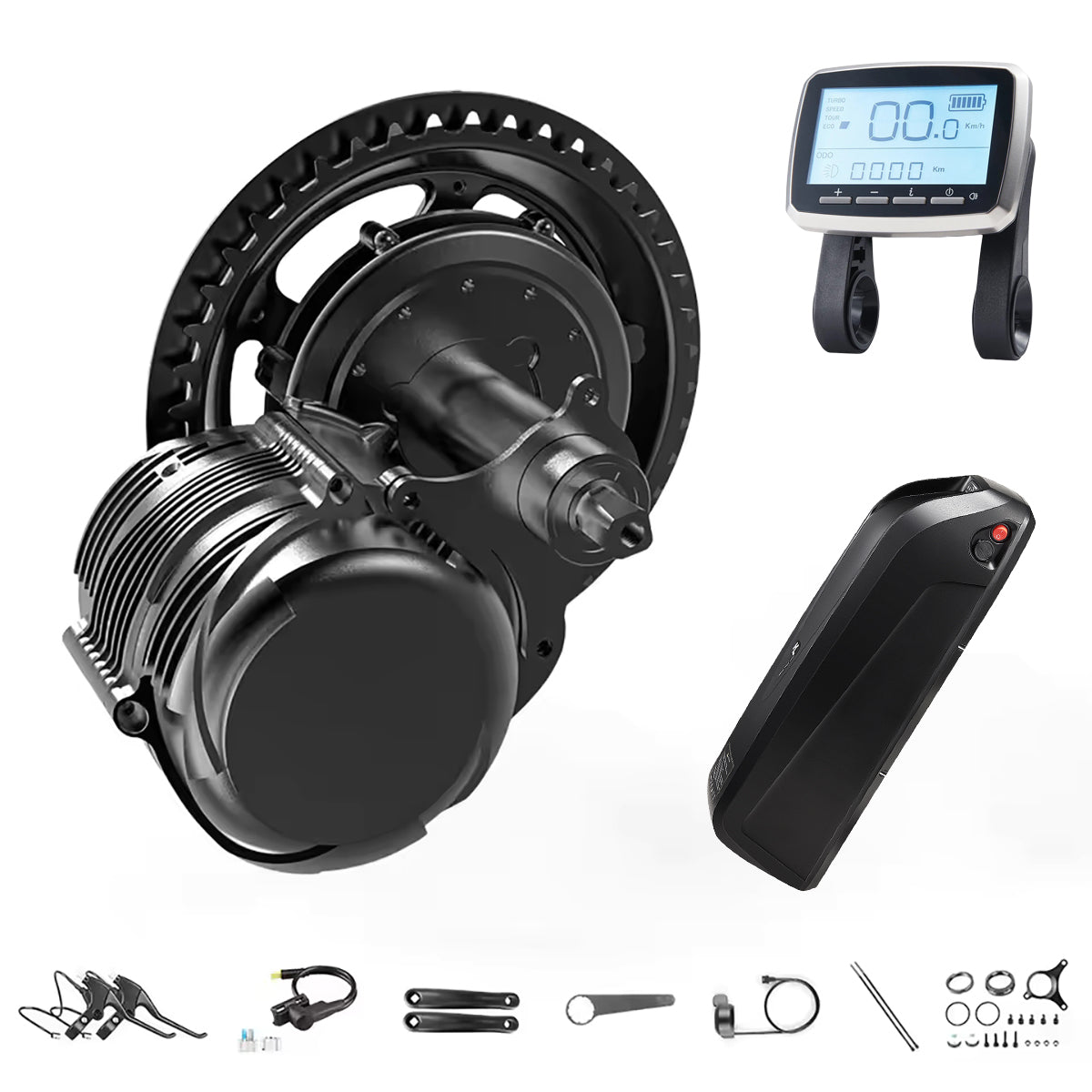 elektrofahrrad umbausatz Tongsheng TSDZ8 48V 750W Elektrofahrrad-Umbausatz – FLYCUTYCAT
