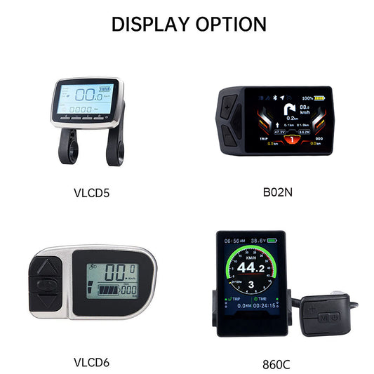 TONGSHENG TSDZ2/TSDZ2B LCD Display - 860C/B02N/VLCD5/VLCD6