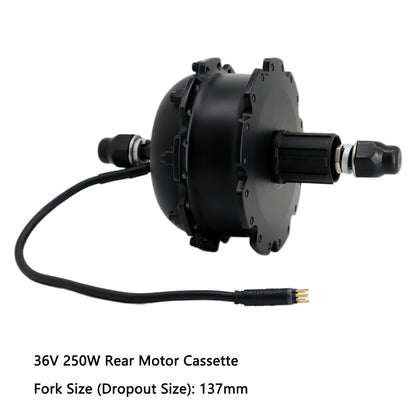 36V 250W Rear/Front Gear Hub Motor