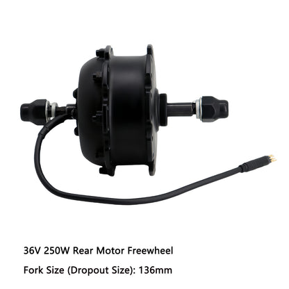 36V 250W Rear/Front Gear Hub Motor