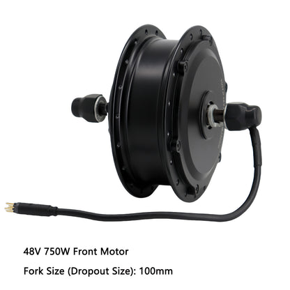 48V 750W Front/Rear Gear Hub Motor